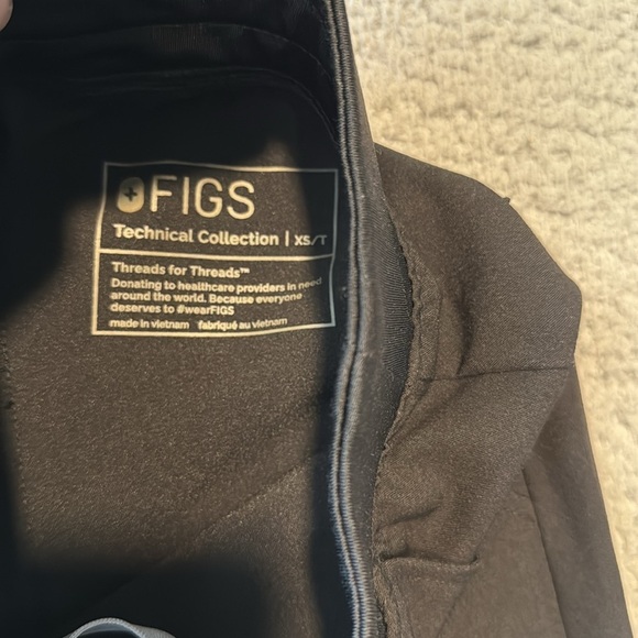 Figs HW Zomora Joggers size XS/T Color Black - Picture 4 of 5